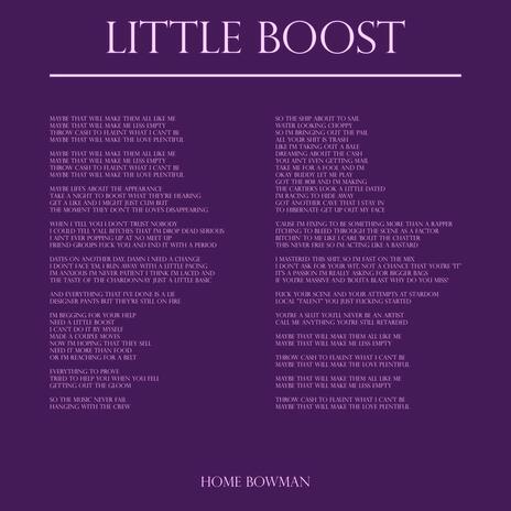 LITTLE BOOST | Boomplay Music