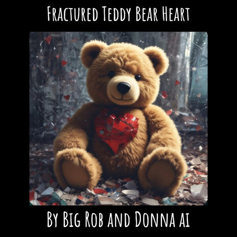 Fractured Teddy Bear Heart