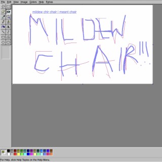Mildew Chair