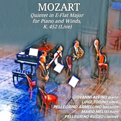 Mozart, Quintet in E-Flat Major for Piano and Winds, K 452, 1: Largo, Allegro moderato (Live)