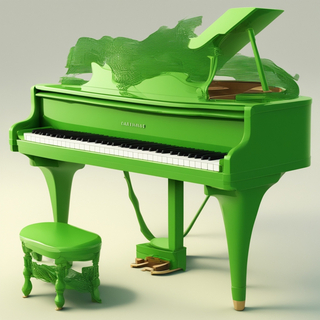 Green Piano