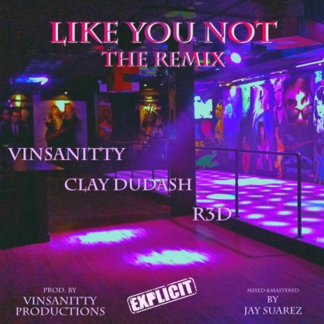 Like You Not (The Remix) [feat. Clay Dudash & Vinsanitty] | Boomplay Music