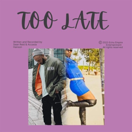 Too Late (Radio Edit) ft. Sean Reid | Boomplay Music