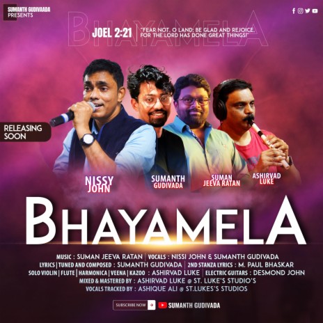 Bhayamela ft. Nissi John Sumanth Gudivada | Boomplay Music