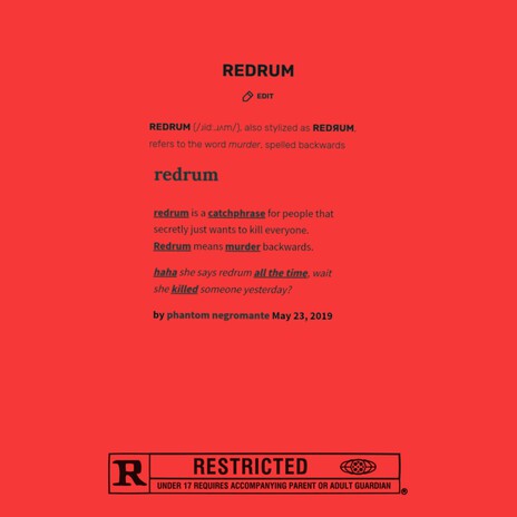 REDRUM2.0 ft. Yungiiie | Boomplay Music