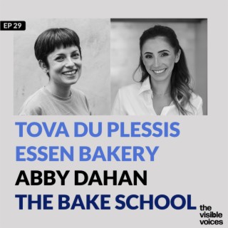 Essen Bakery founder Tova Du Plessis and Chopped Sweets Winner Abby Dahan