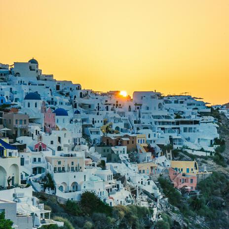 Daybreak in Oia