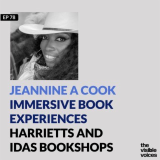 Jeannine A Cook of Harrietts and Idas Bookshops