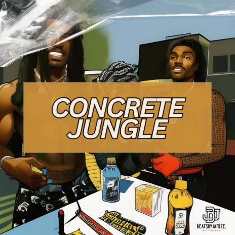 Concrete Jungle (Urban Trap Beat) ft. BeatsByJamze | Boomplay Music