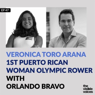 Orlando Bravo with Verónica Toro Arana Puerto Rico’s 1st  Woman Olympic Rower