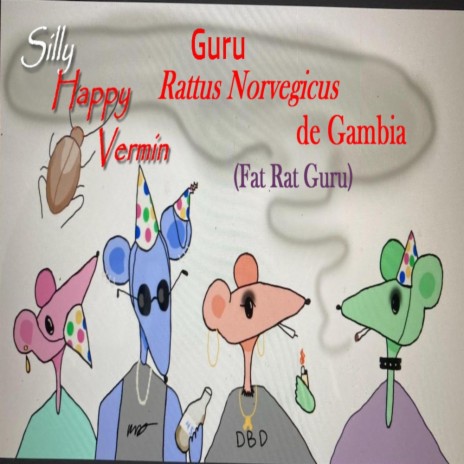 Guru Rattus Norvegicus de Gambia (Fat Rat Guru)