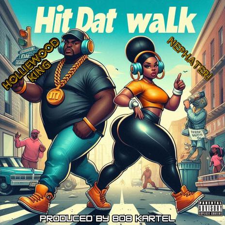 Hit Dat Walk ft. Nephateri | Boomplay Music