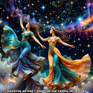 Celestial Odyssey: Dance of the Astral Navigators