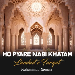 Ho Pyare Nabi Khatam Lamhat e Furqat