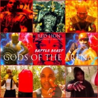 RED LION BATTLE BEAST (GODS OF THE ARENA)