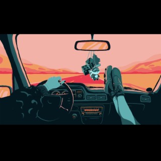 Chill lofi and study beats driving and lonely