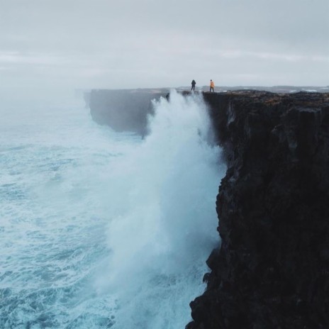 crashing waves