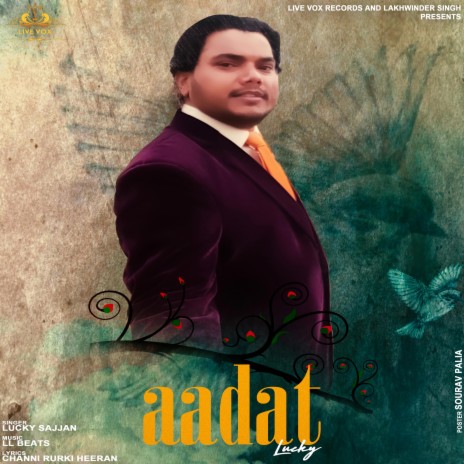 Aadat ft. Lucky Sajjan | Boomplay Music