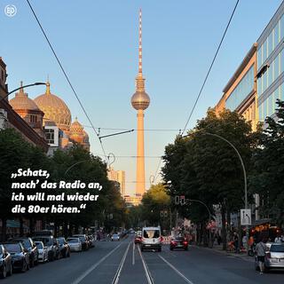 Schatz, mach' das Radio an, ich will mal wieder die 80er hören