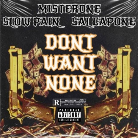 Dont Want None ft. slow pain & sal capone | Boomplay Music