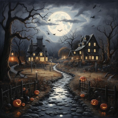 Spooky Halloween Crater Echoes ft. Full Moon Halloween Music & Experience Halloween