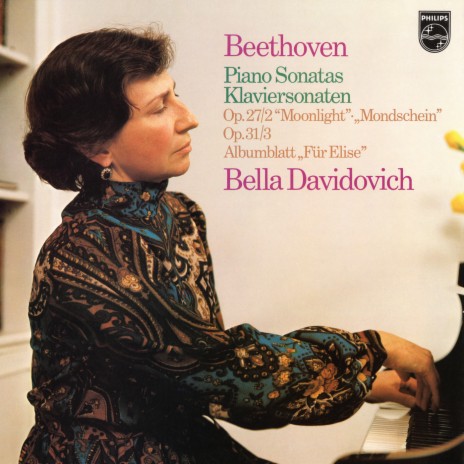 Beethoven: Piano Sonata No. 14 in C-Sharp Minor, Op. 27 No. 2 "Moonlight": II. Allegretto | Boomplay Music