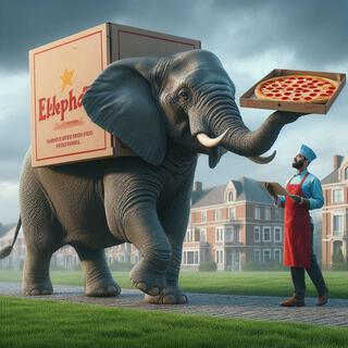 Elephants Deliver Pizza