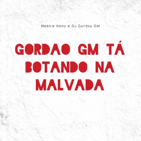 Gordão Gm Ta Botando na Malvada ft. Dj Gordão GM | Boomplay Music