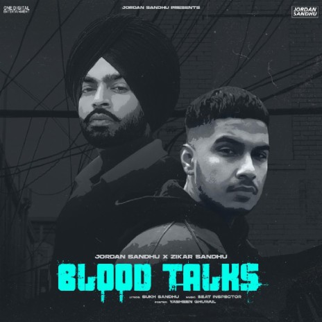 Blood Talks ft. Zikar Sandhu | Boomplay Music