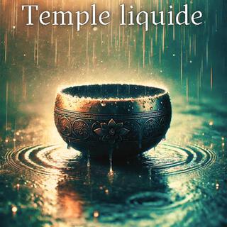 Temple liquide: Bain sonore tibétain sous un ciel pluvieux