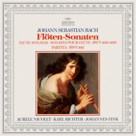 J.S. Bach: Flute Sonata in C Major, BWV 1033 - III. Adagio ft. Karl Richter & Johannes Fink | Boomplay Music