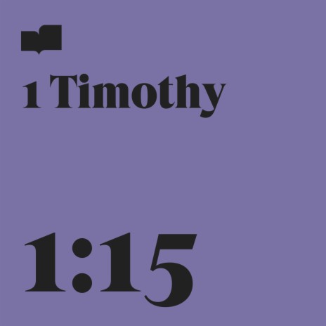 1 Timothy 1:15 ft. Grace Point Music | Boomplay Music