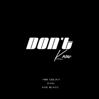 Don't Know ft. Dydi & Kae Blacc lyrics | Boomplay Music