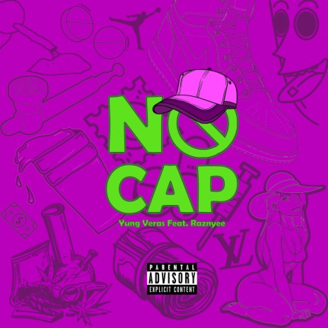 No Cap ft. Akuma Raznyye | Boomplay Music