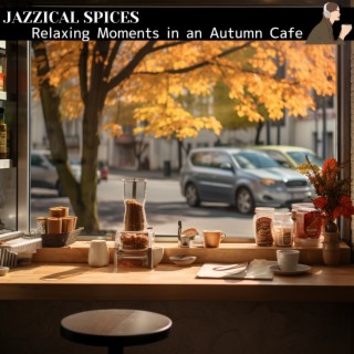 Relaxing Moments in an Autumn Cafe