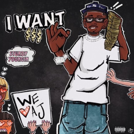 I WANT $$$ ft. prodbyraesam | Boomplay Music