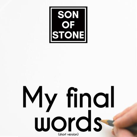 My final words (Short Version)