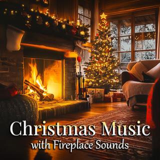 Relaxing Christmas Music with Fireplace Sounds