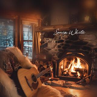 Cozy Cabin: Calm Ambient Music with Warm Fireplace Sounds for Relaxation, Study and Sleeping