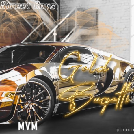 Gold Bugatti