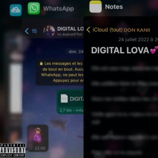 DIGITAL LOVA (Kompa Gouyad Remix) lyrics | Boomplay Music