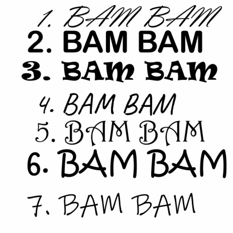 Bam Bam ft. Mune & Fleak Type