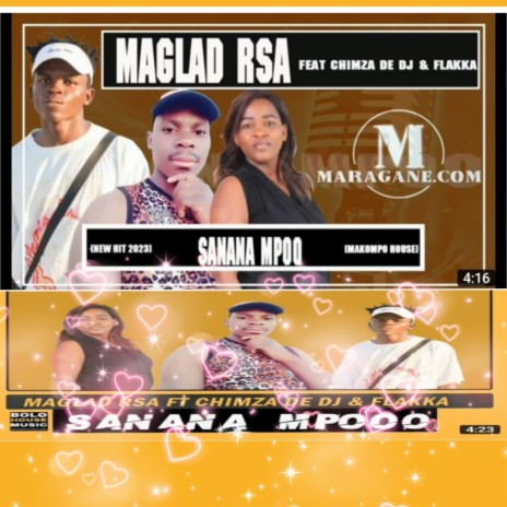 Sanana mpooo ft. MAGLAD RSA | Boomplay Music