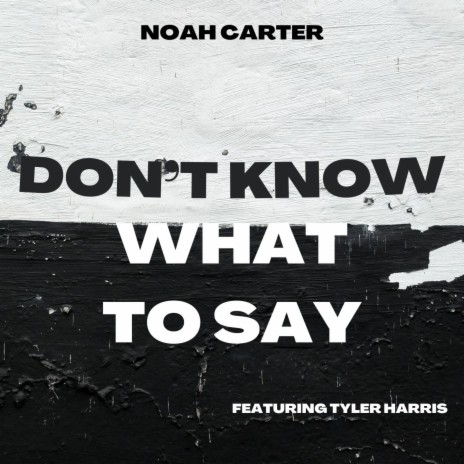 Don't Know What to Say ft. Tyler Harris | Boomplay Music