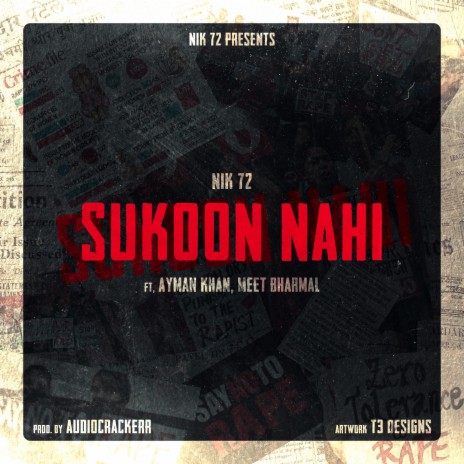 Sukoon nahi ft. Ayman Khan & Meet Bharmal | Boomplay Music