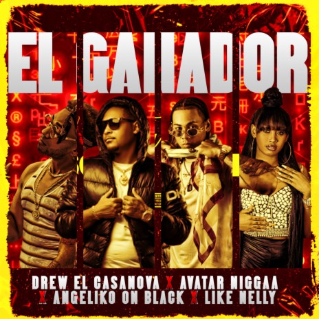 El Ganador ft. Angeliko On Black, avatar niggaa & Like Nelly | Boomplay Music
