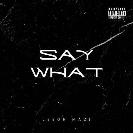 Say What | Boomplay Music