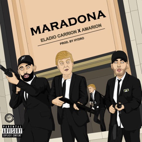 Maradona ft. Eladio Carrion | Boomplay Music