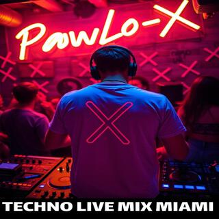 Techno Live mix miami (Live)