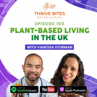 Ep 160 - Plant-Based Living In The UK with Vanessa Sturman